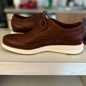 Cole Haan Miles Leather Wingtip Oxford - slip resistant Men’s shoes.